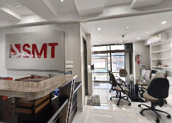 Interior view of Sai Machine Tools office in Indore