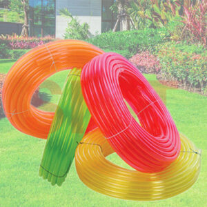 Soft PVC Garden Pipe produced on Sai Machine Tools flexible hose pipe line