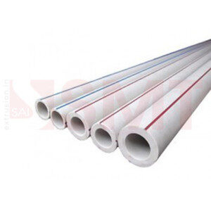 UPVC Pipe manufactured using Sai Machine Tools twin screw extrusion plant