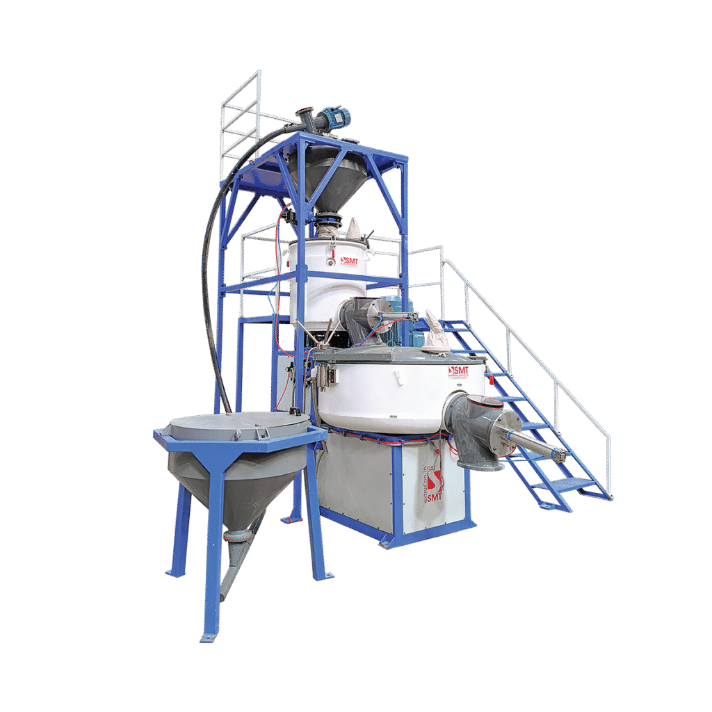 PVC compounding mixture machine for efficient mixing and blending of PVC materials